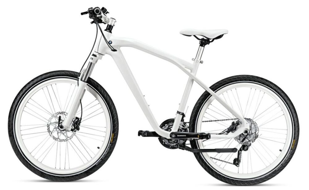 Bmw bicycle white deals colour