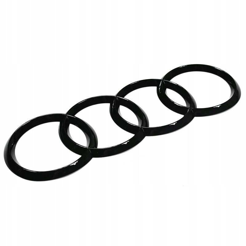 Black tailgate Audi logo