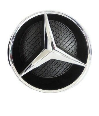 Painted Black Radiator Grille Star Badge Genuine Mercedes-Benz  A00081777029197